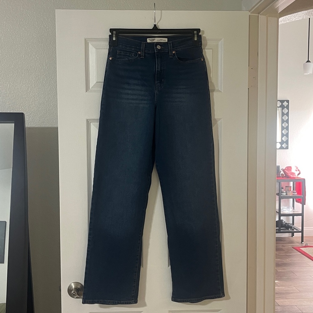 Levi Strauss Signature High-Rise Straight Jeans NWOT - Picture 7 of 9